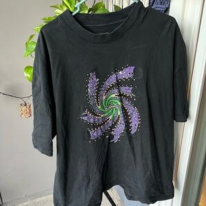 XL ALL SAINTS Heart Explosion Tee